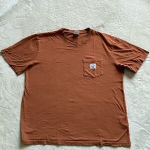 Herschel Supply Company Rust Short Sleeve Tee